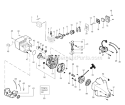 Page B Diagram and Parts List for XT400 Type 3 Weed Eater Trimmer